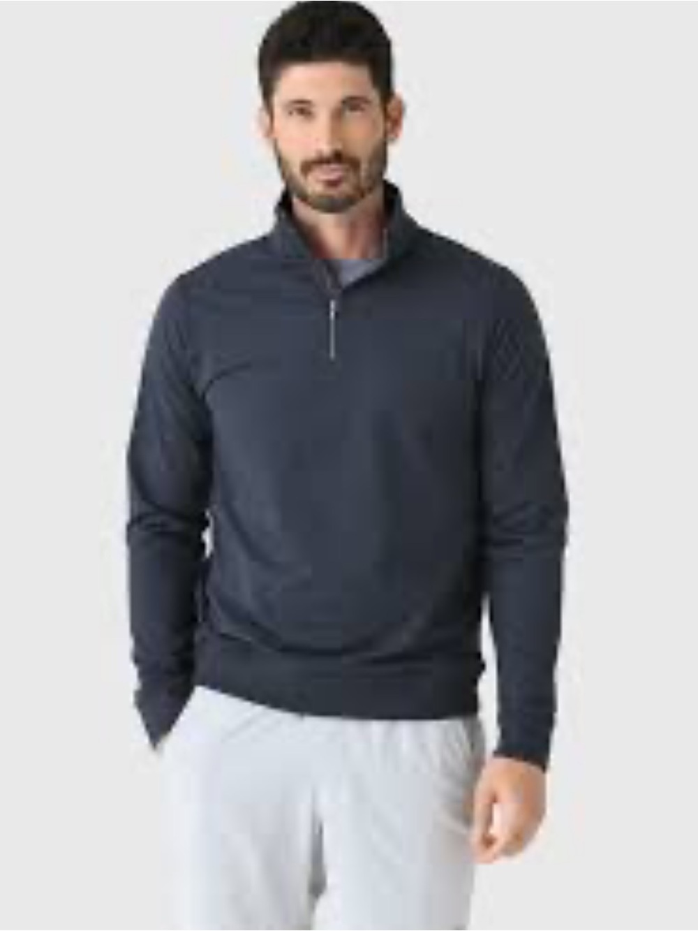 Vuori Men's space blue Half-Zip Pullover Small